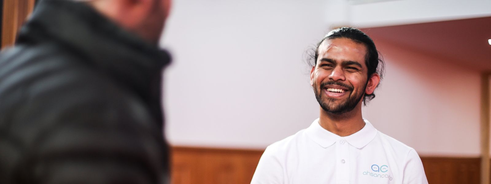 A support worker and participant together in the Hume community